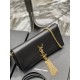 YSL KATE 99 CHAIN BAG IN QUILTED LAMBSKIN Size: 26 X 13,5 X 4,5 CM
