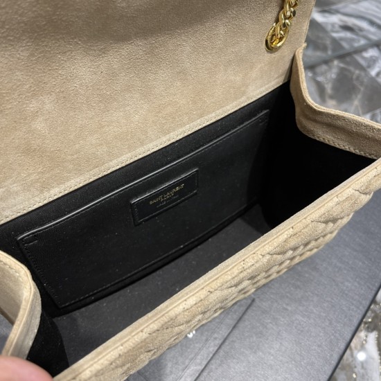 YSL Envelope Bag Brushed Cowhide Size: 24×17.5×6cm