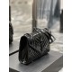 YSL ENVELOPE MEDIUM CHAIN BAG Patent Leather Size: 24x17.5x6cm