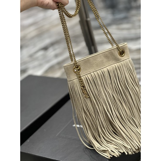 YSL Grace tassel HOBO bag Size:21×16×2.5cm