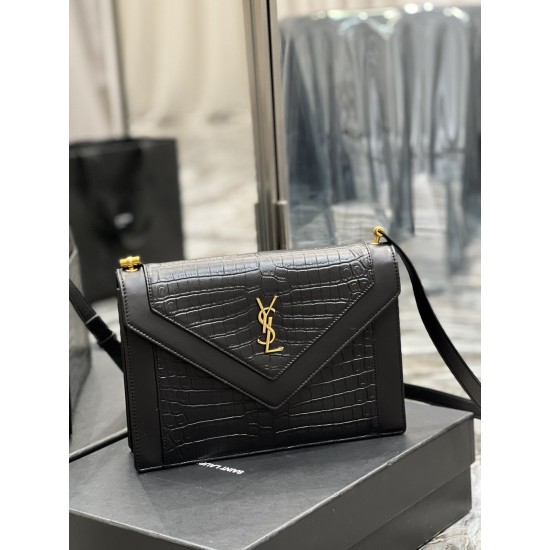 YSL GABY SATCHEL IN QUILTED Size: 26 X 18 X 5 CM