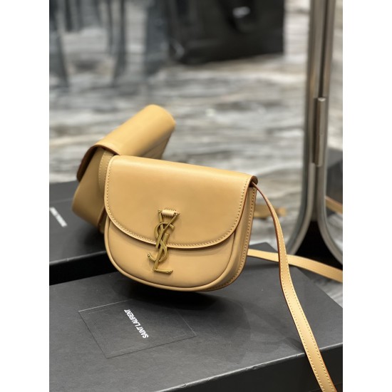 YSL KAIA SMALL SATCHEL IN SMOOTH LEATHER Size:18 X 15,5 X 5,5 CM