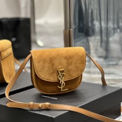 YSL KAIA Brushed Leather Small Satchel Size:18 X 15,5 X 5,5 CM