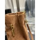 YSL LE MAILLON BUCKET BAG IN SUEDE Size: 19 X 27 X 12 CM