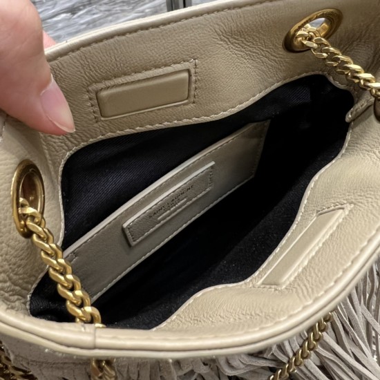 YSL Grace tassel HOBO bag Size:21×16×2.5cm