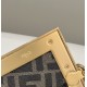 Fendi First Small Leather bag with multicolor inlay