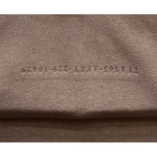 Fendi Baguette Soft Trunk Gray fabric bag