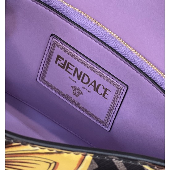 FENDI VERSACE co-branded model Handbag
