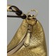 FENDIGRAPHY SMALL Gold laminated leather bag