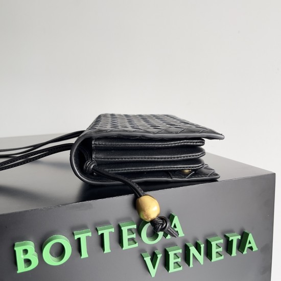 BottegaVeneta Trio Pouch On Strap Size：25*14*5CM