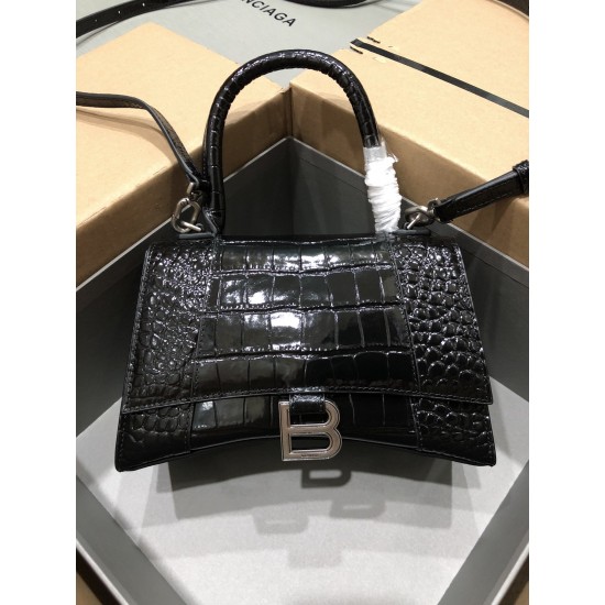 BALENCIAGA HOURGLASS HANDBAG Size:23x10x24CM