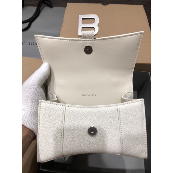 BALENCIAGA HOURGLASS HANDBAG Size:19x8x21CM