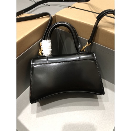 BALENCIAGA HOURGLASS HANDBAG Size:19x8x21CM