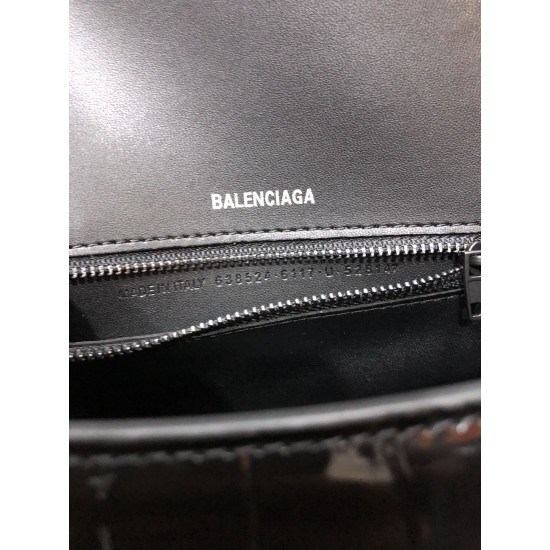 BALENCIAGA HOURGLASS HANDBAG Size:23x10x24CM