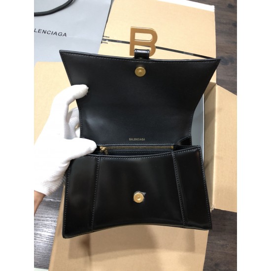 BALENCIAGA HOURGLASS HANDBAG Size:23x10x24CM