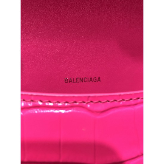 BALENCIAGA HOURGLASS HANDBAG Size:19x8x21CM