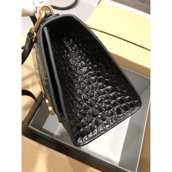 BALENCIAGA HOURGLASS HANDBAG Size:19x8x21CM