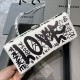 BALENCIAGA HOURGLASS HANDBAG GRAFFITI IN OPTIC WHITE