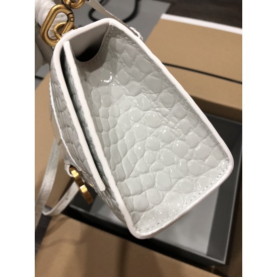 BALENCIAGA HOURGLASS HANDBAG Size:19x8x21CM