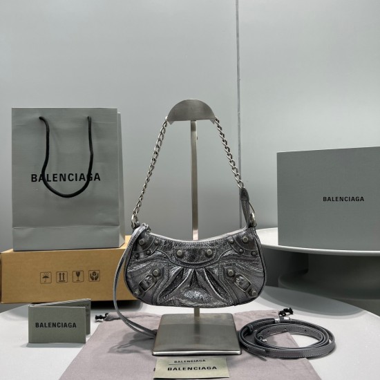  BALENCIAGA LE CAGOLE MINI BAG WITH CHAIN