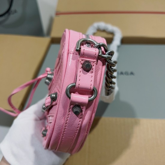 BALENCIAGA LE CAGOLE HEART MINI BAG