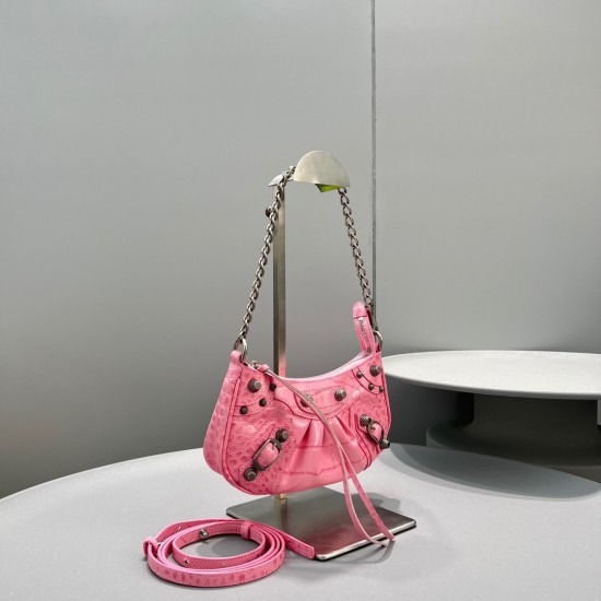  BALENCIAGA LE CAGOLE MINI BAG WITH CHAIN