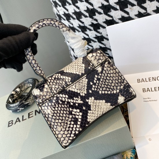 BALENCIAGA HOURGLASS MINI HANDBAG Size: 12x4x7.5CM