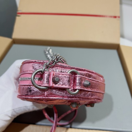 BALENCIAGA LE CAGOLE HEART MINI BAG