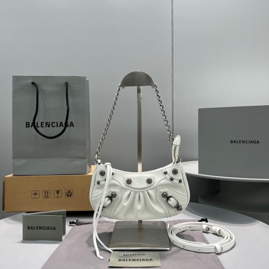  BALENCIAGA LE CAGOLE MINI BAG WITH CHAIN