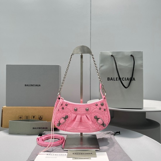  BALENCIAGA LE CAGOLE MINI BAG WITH CHAIN