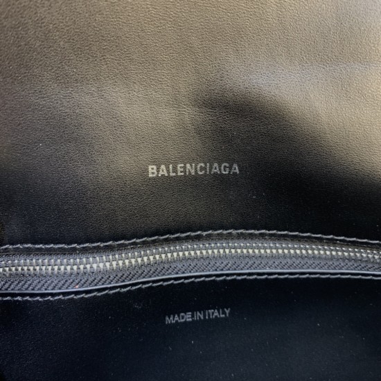 BALENCIAGA DOWNTOWN SHOULDER BAG SIZE：25*6*15cm