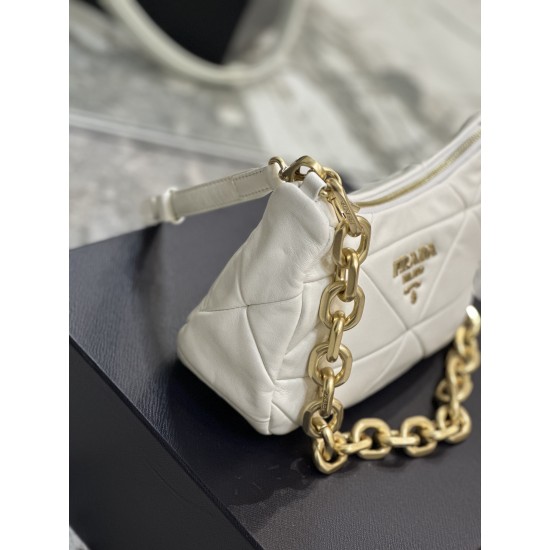 Prada System nappa leather patchwork bag