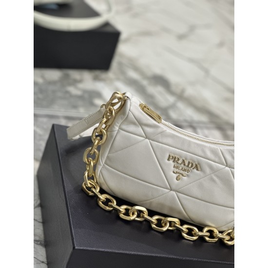 Prada System nappa leather patchwork bag