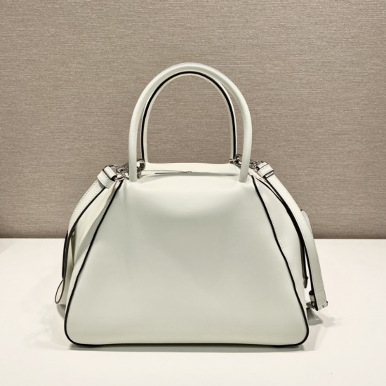 Small brushed leather Prada Supernova handbag Size：25.5x18x13.5cm