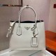 Medium Saffiano Leather Double Prada Bag