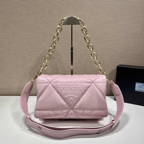 Prada Padded nappa leather shoulder bag