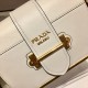 Prada Cahier leather bag