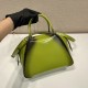 Small brushed leather Prada Supernova handbag Size：25.5x18x13.5cm