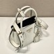 Prada Double Saffiano leather mini bag Size: 25x18.5x12.5cm