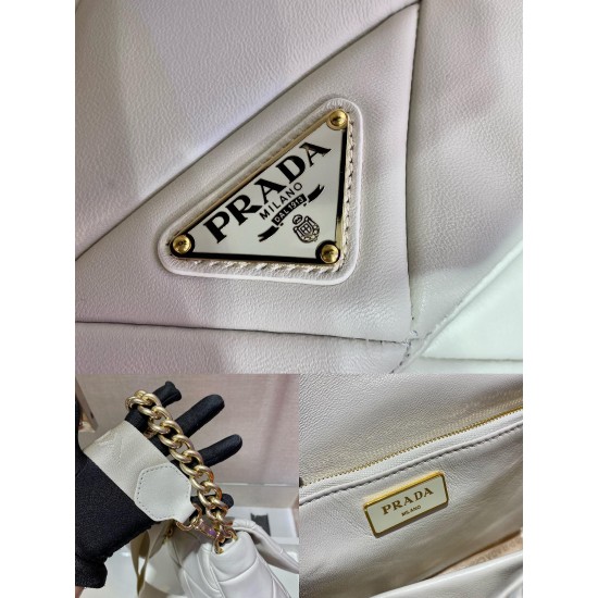 Prada System nappa patchwork shoulder bag