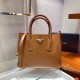 Medium Saffiano Leather Double Prada Bag