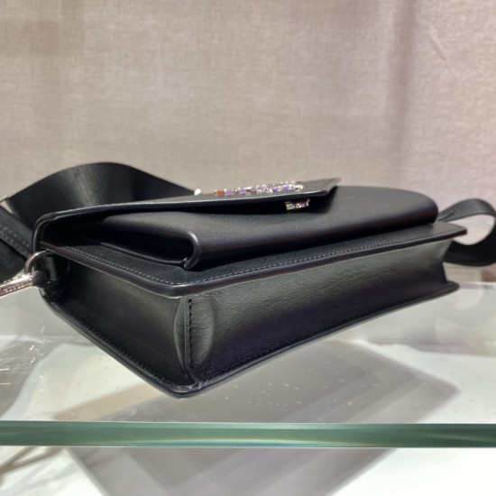 Prada Saffiano leather mini envelope bag