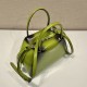 Small brushed leather Prada Supernova handbag Size：25.5x18x13.5cm