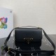 Prada Emblème Saffiano shoulder bag Size:22x16x6CM