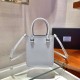 Prada Small brushed leather tote