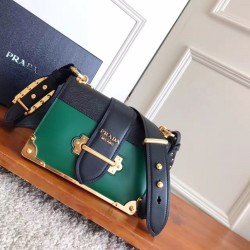 Prada Cahier leather bag