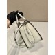 Small brushed leather Prada Supernova handbag Size：25.5x18x13.5cm