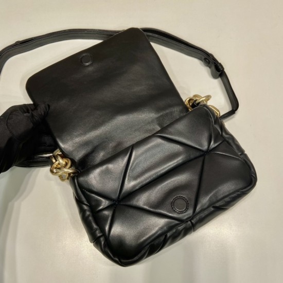 Prada System nappa patchwork shoulder bag