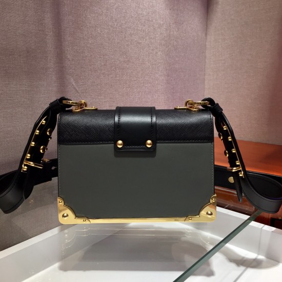 Prada Cahier leather bag