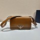 Prada Emblème brushed-leather bag